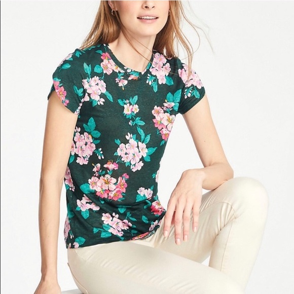 Ann Taylor Tops - Ann Taylor Floral Print Top